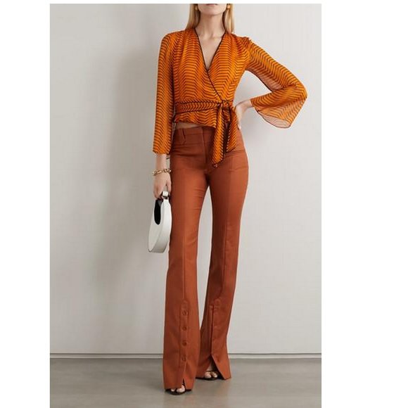 NWT Diane von Furstenberg DVF Silk Top - Picture 3 of 15